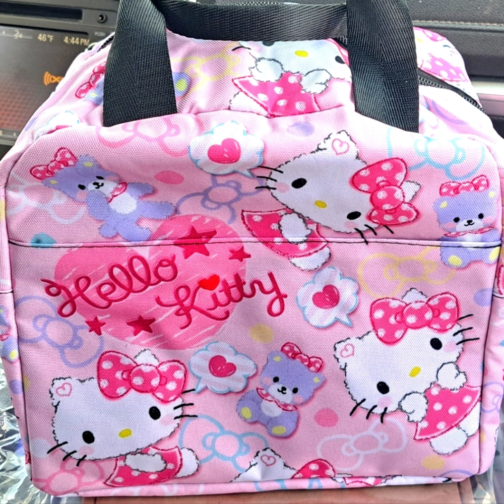 Hello Kitty, Insulated Lunch pal with front pocket